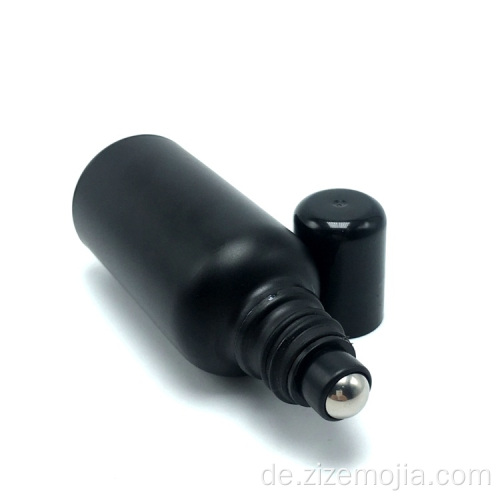 30ml matte schwarz ätherische Ölflasche